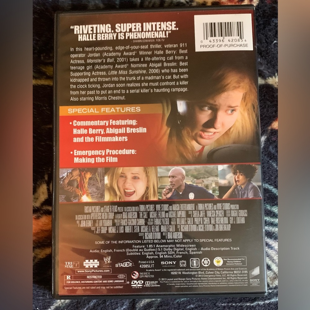 ❤️ The Call DVD 🖤 - Picture 4 of 4